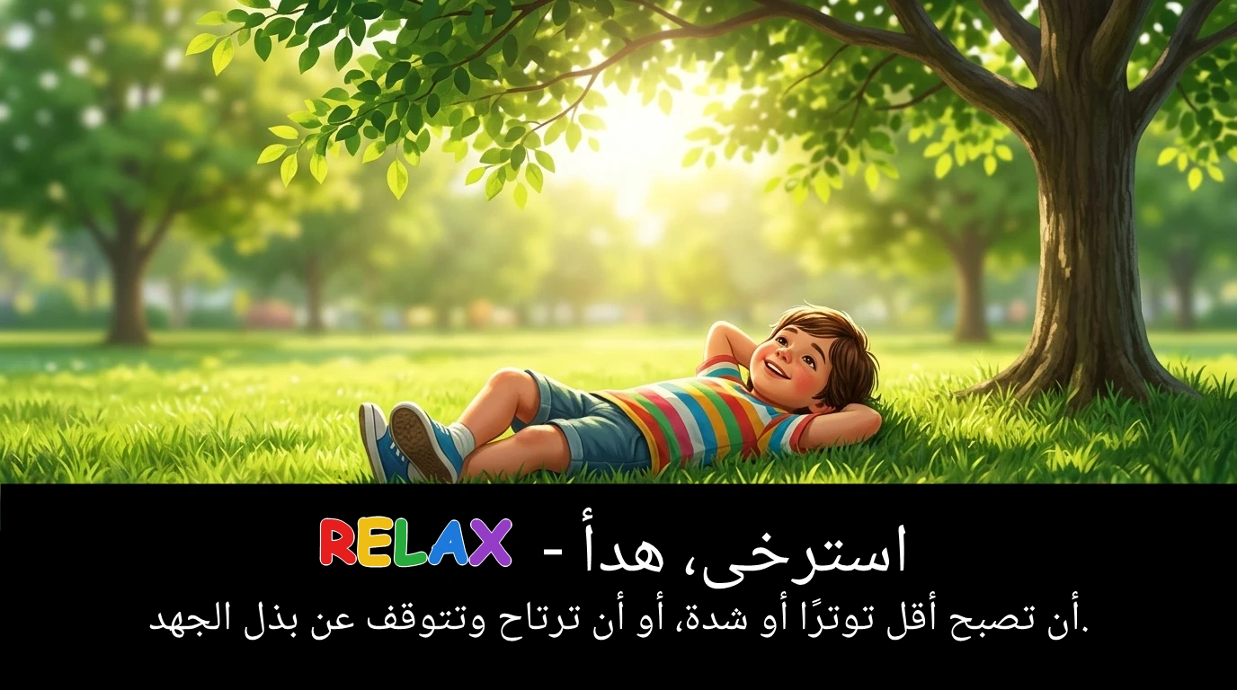 Arabic Illustration for relax